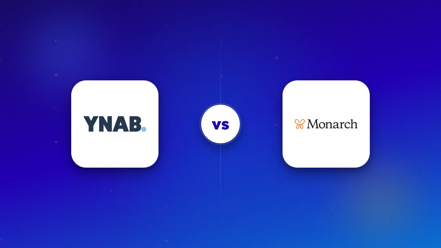 Les logos de YNAB et de Monarch Money côte à côte dans une comparaison directe.